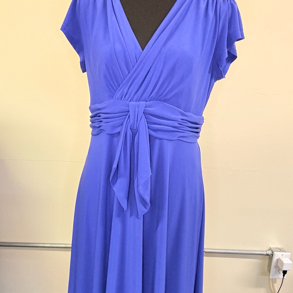 Blue dress